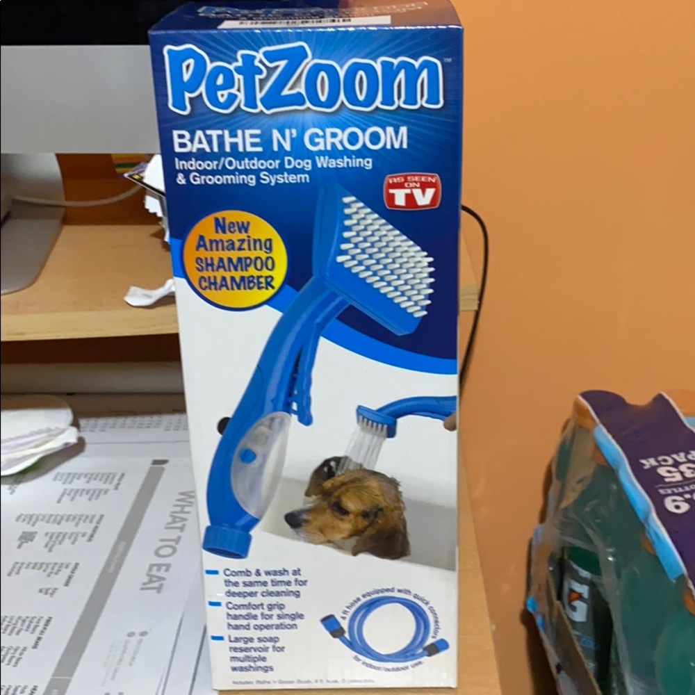 NIB PetZoom Bathe N Groom